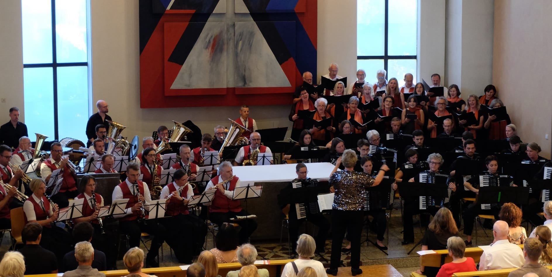 Tutti - das Orchester spielt.