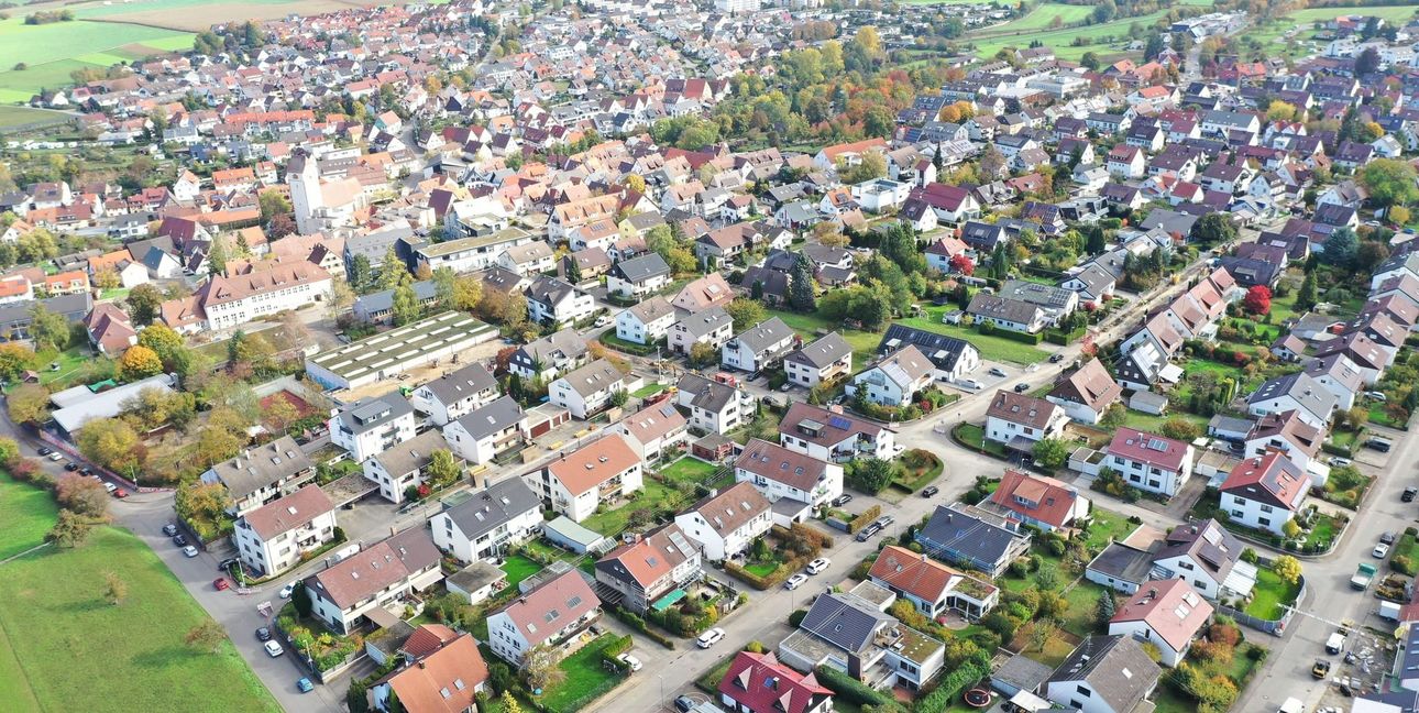 Aus der Luf betrachtet kaum zu glauben, aber Dagersheim feiert in diesem Jahr sein 950-Jahre-Jubiläum.