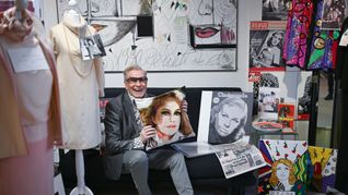 Ein kleiner Schrein: Visagist René Koch erinnert an seine Hilde.