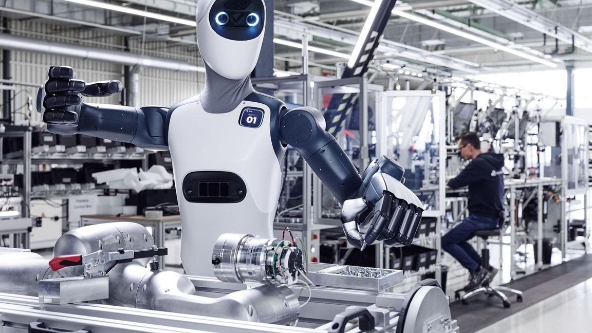 Der humanoide Roboter Agile One soll ab Anfang 2026 bei München in Serie produziert werden. (Handout)