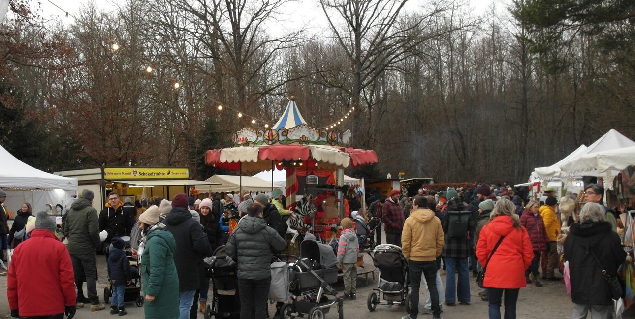 Das historische Karussell ist besonders beliebt.