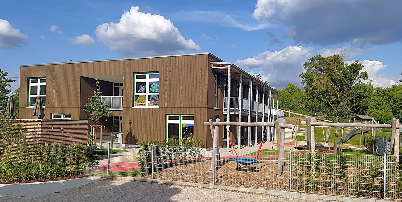 Am neuen Gollenberg-Kindergarten war der Andrang so groß, dass nicht alle Wünsche der Eltern erfüllt werden konnten. Bild: Reichert