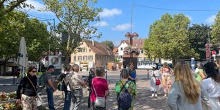 Die sommerliche Genusstour führte durch Sindelfingens Innenstadt.