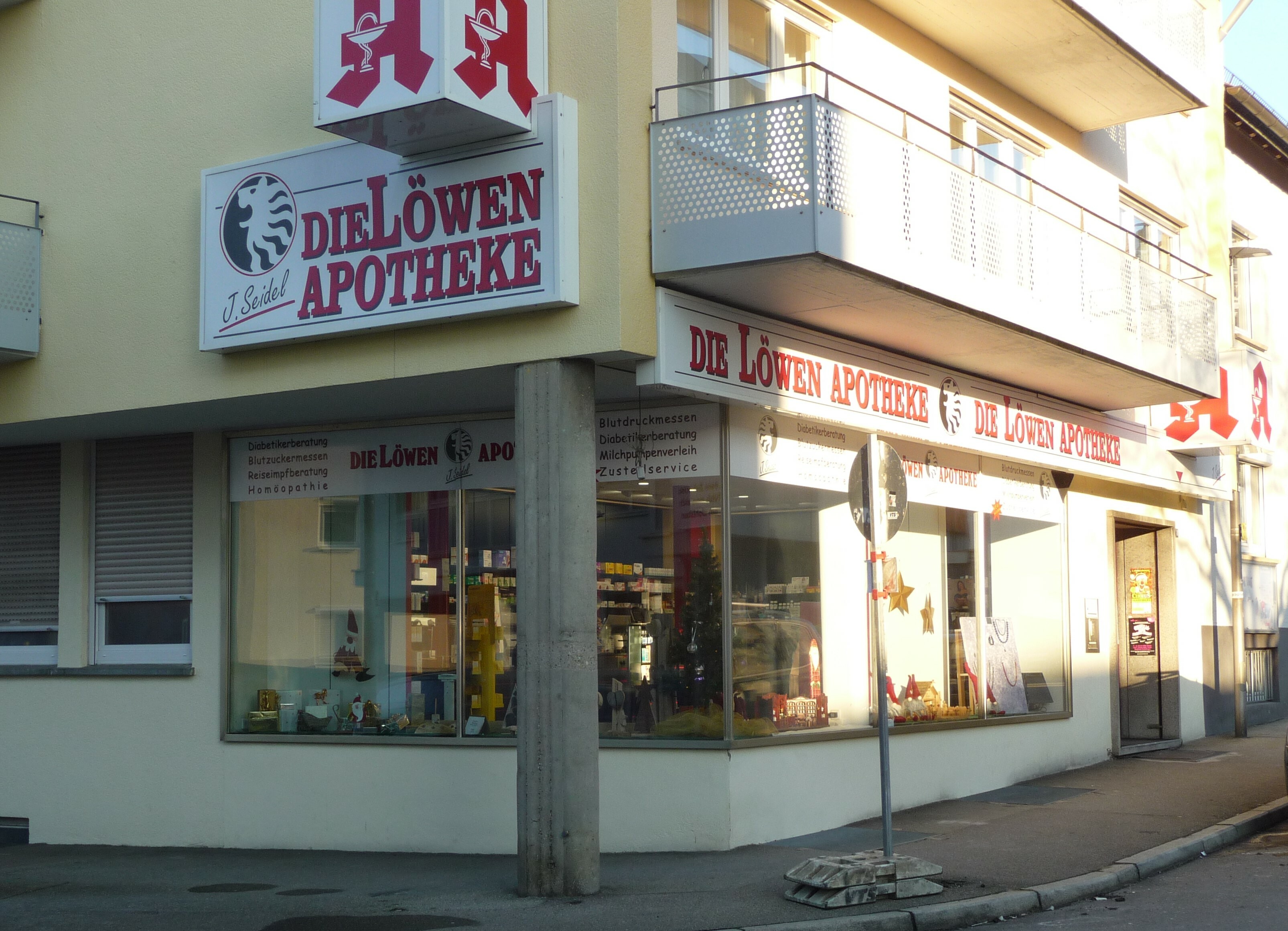 Die Sindelfinger Löwen-Apotheke wird am Mittwochvormittag vor Ostern zum letzten Mal geöffnet haben.