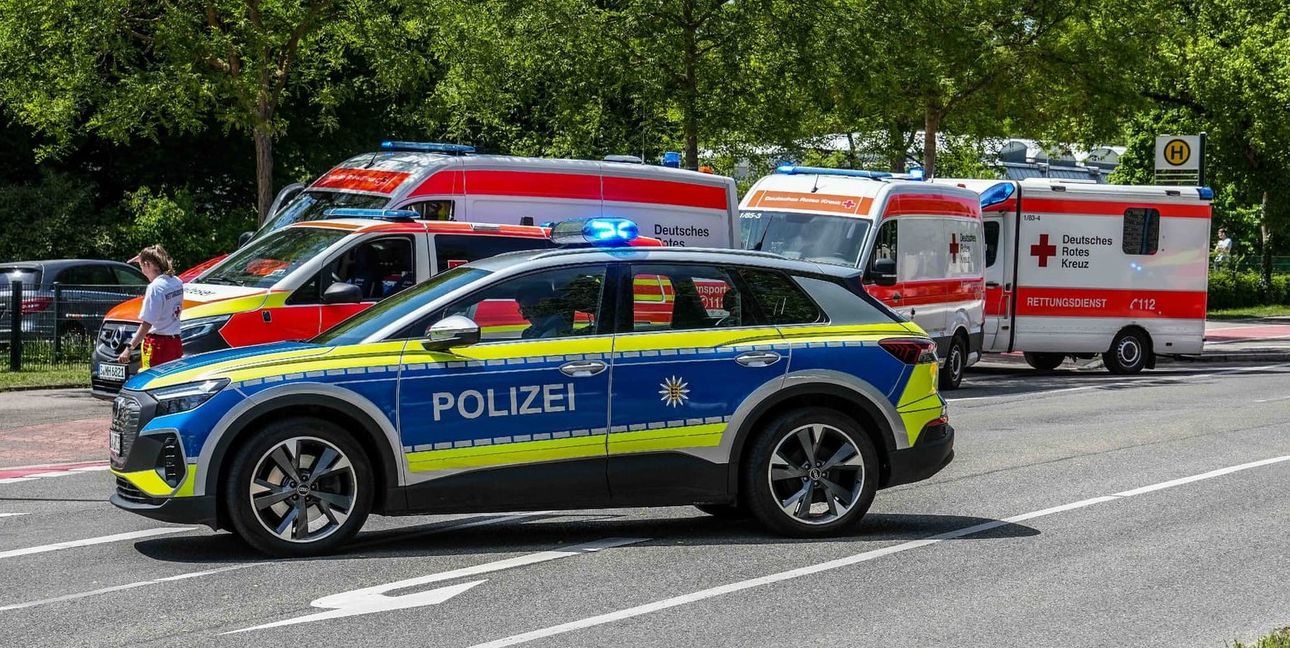 Es waren viele Retter vor Ort.