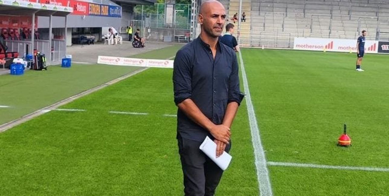 Mario Estasi in der vergangenen Saison im Auswärtsspiel im Freiburger Dreisamstadion.