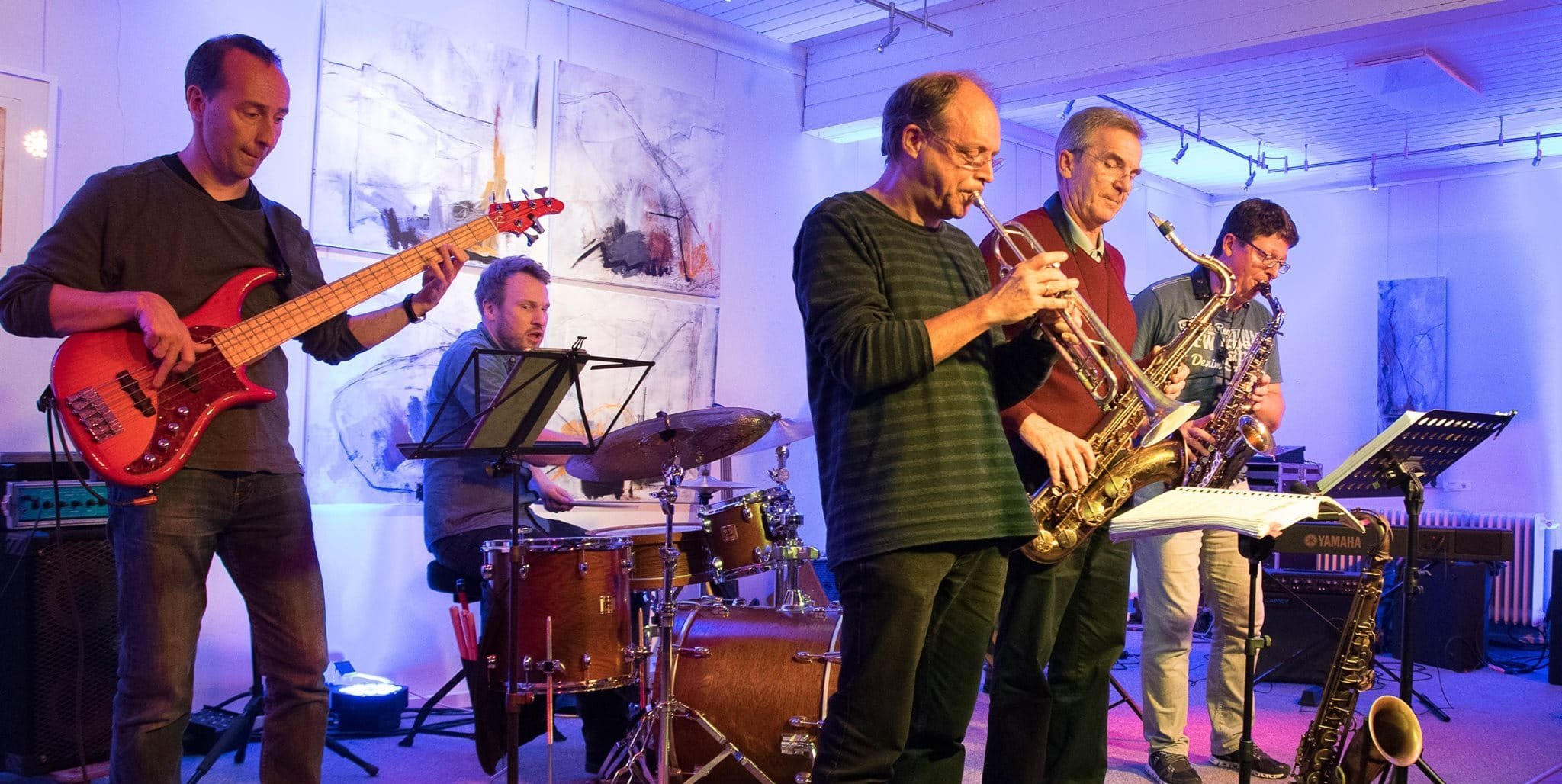 Die Offene Bühne für Jazzer gibt es in Böblingen im Blauen Haus.