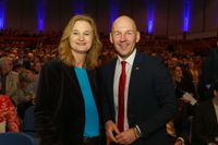 Nette Leute und volles Programm beim Sindelfinger Neujahrsempfang in der Stadthalle