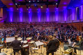Nette Leute und volles Programm beim Sindelfinger Neujahrsempfang in der Stadthalle