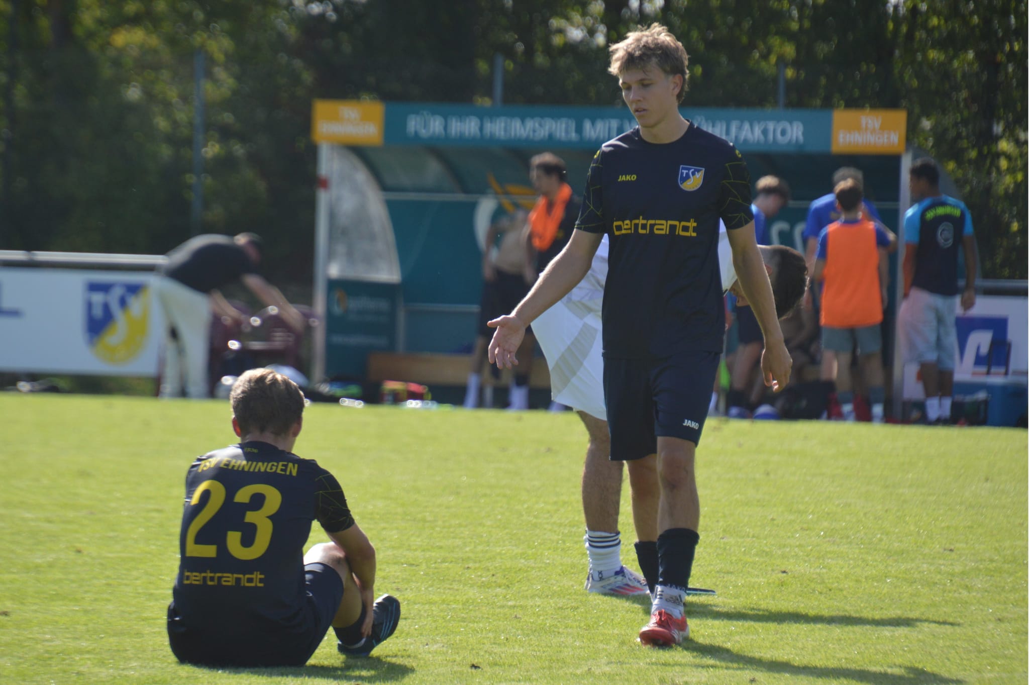 Nils Hesmer und der TSV Ehningen wollen gegen die  TSG Hofherrnweiler-Unterrombach unbedingt wieder punkten.