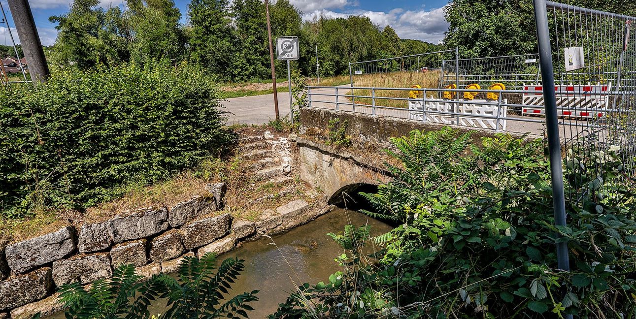 Die Brücke bei der Stegmühle wird im nächsten Jahr abgerissen und neu gebaut.