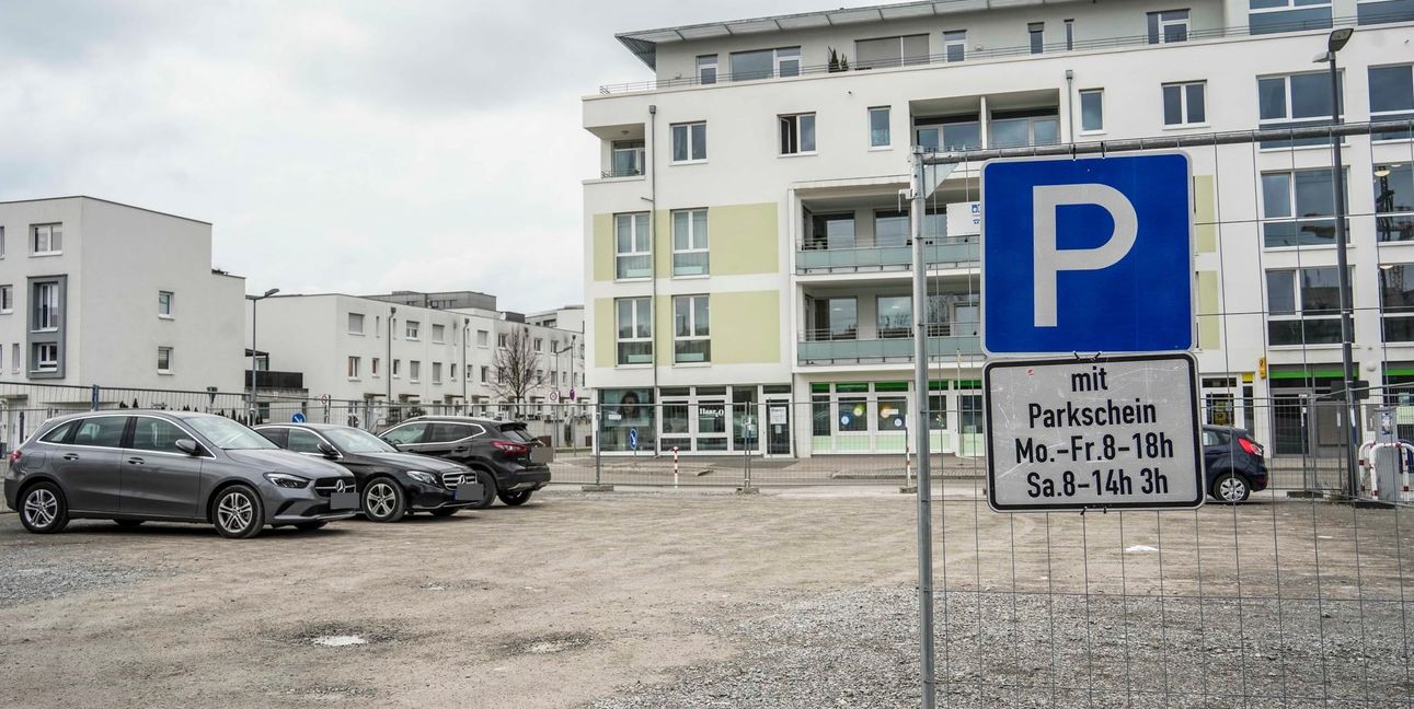 Der Schotterplatz muss ausgebessert werden.Dettenmeyer/A