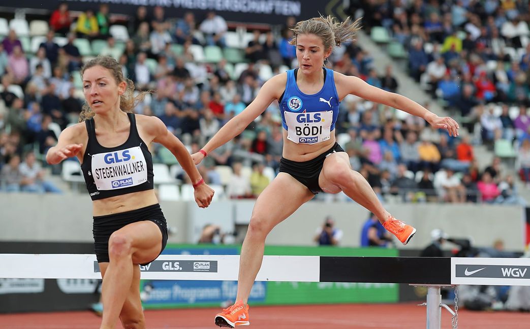 Mitreißend: Der Hindernis-Lauf von Kim Bödi auf Platz vier.