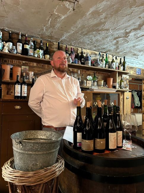 Sommelier Sebastian Hölcke