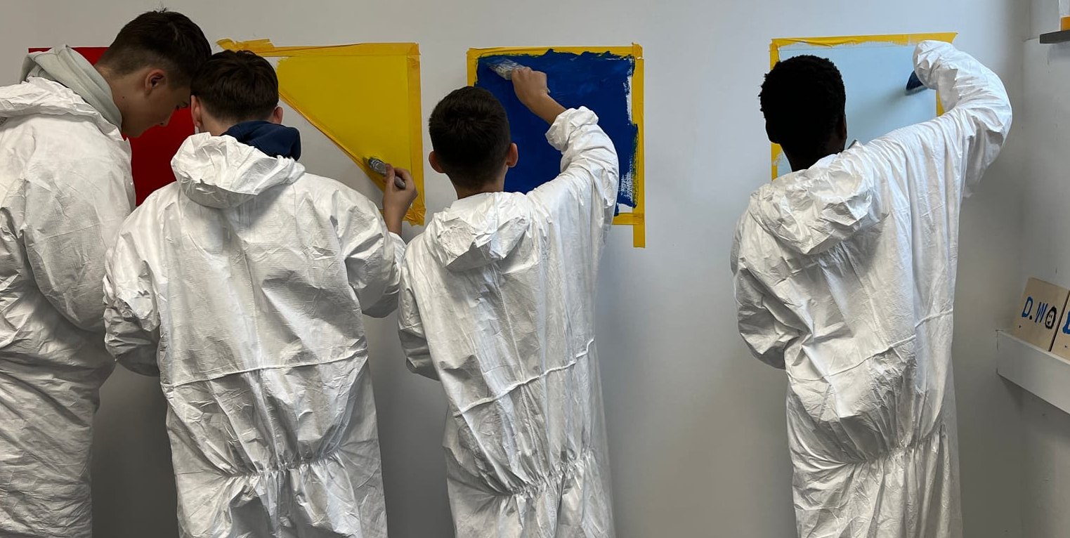 Kreativität und Handwerk verbunden.