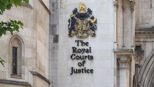 Banksy hat wieder zugeschlagen – diesmal an einem Gerichtsgebäude in London (Symbolfoto).
