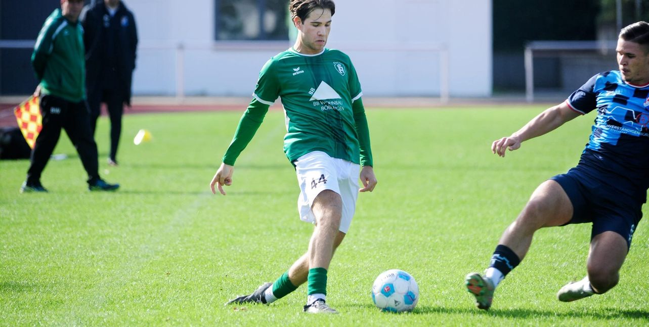 Nick Preuss und die Spvgg Holzgerlingen müssen zum Derby in Rohrau ranBild: photostampe