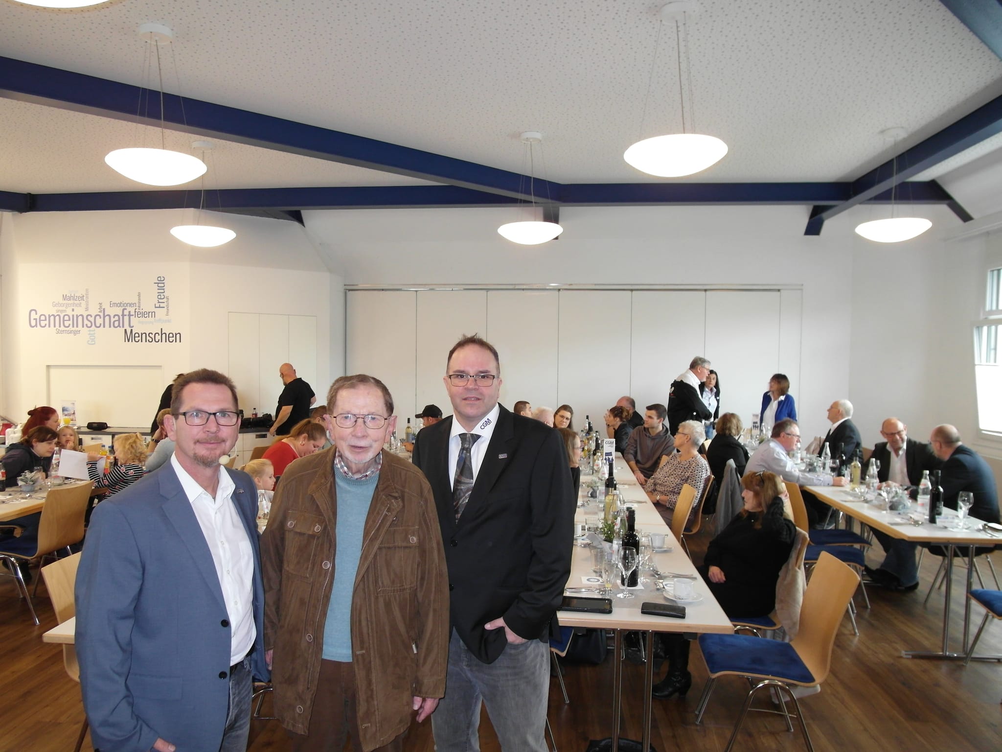Drei wichtige Köpfe der CGM: Dirk Junger, Paul Zechmeister und Robert Sommer (von links).