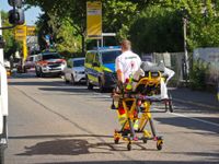 Am Südbahnhof in Böblingen wurde eine Person von einer Schönbuchbahn erfasst und schwer verletzt.