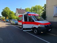 Am Südbahnhof in Böblingen wurde eine Person von einer Schönbuchbahn erfasst und schwer verletzt.