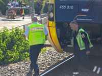 Am Südbahnhof in Böblingen wurde eine Person von einer Schönbuchbahn erfasst und schwer verletzt.