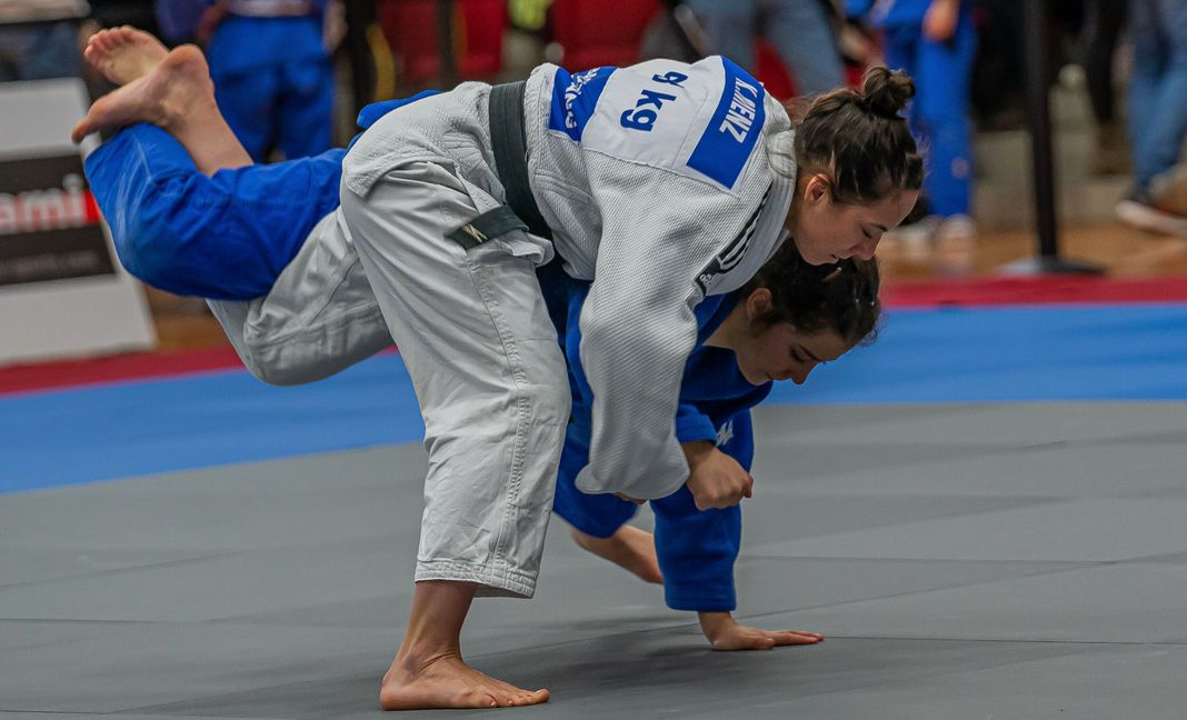 Katharina Menz obenauf in Antalya. Bild: Vilz