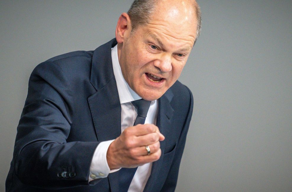 Olaf Scholz gibt sich jetzt kämpferisch.