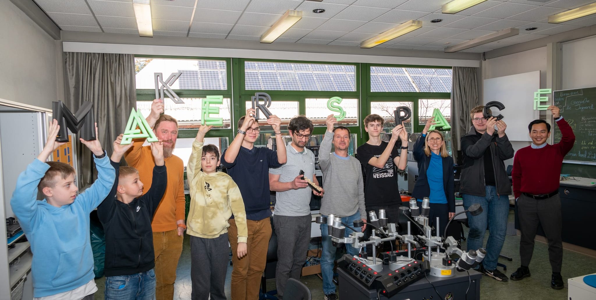 Kreativität, Ideen und Mut sind die Grundlage um im Makerspace Projekte umzusetzen.