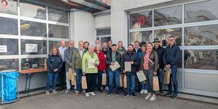 Die wackeren Blutspender beim Weil der Städter DRK.