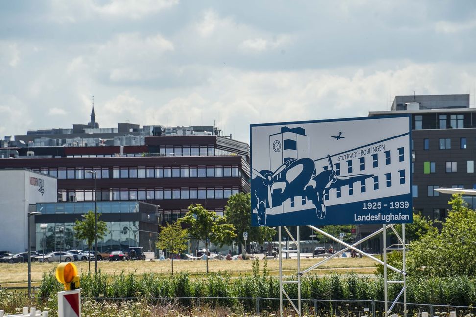 Stolze Fliegereigeschichte in Böblingen: Von 1925 bis 1939 war der Flugplatz der Landesflughafen.