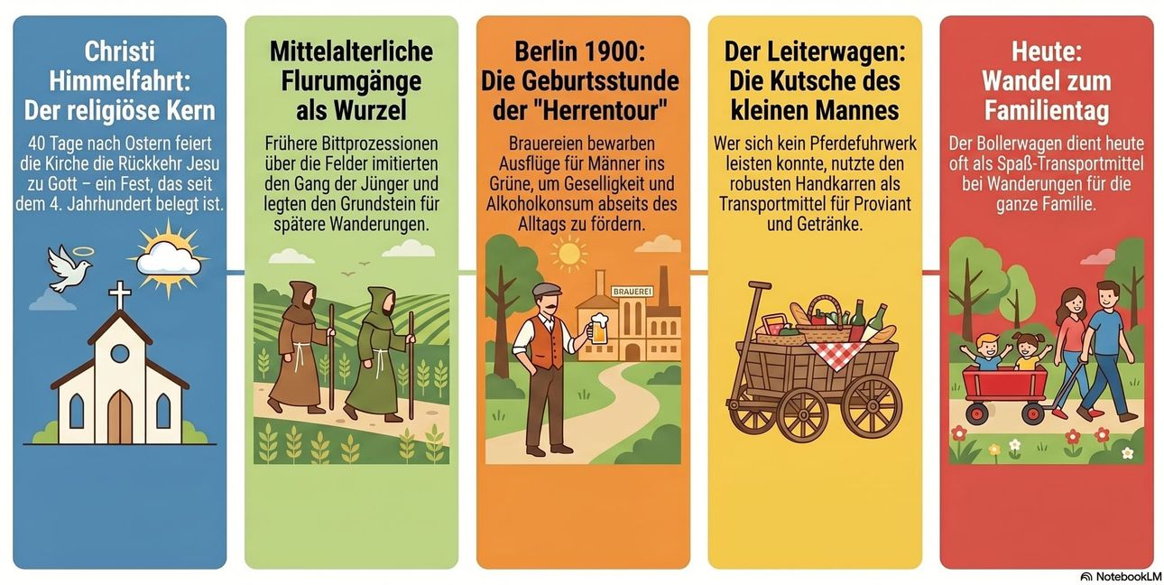 Vom christlichen Fest zur Bollerwagentour.