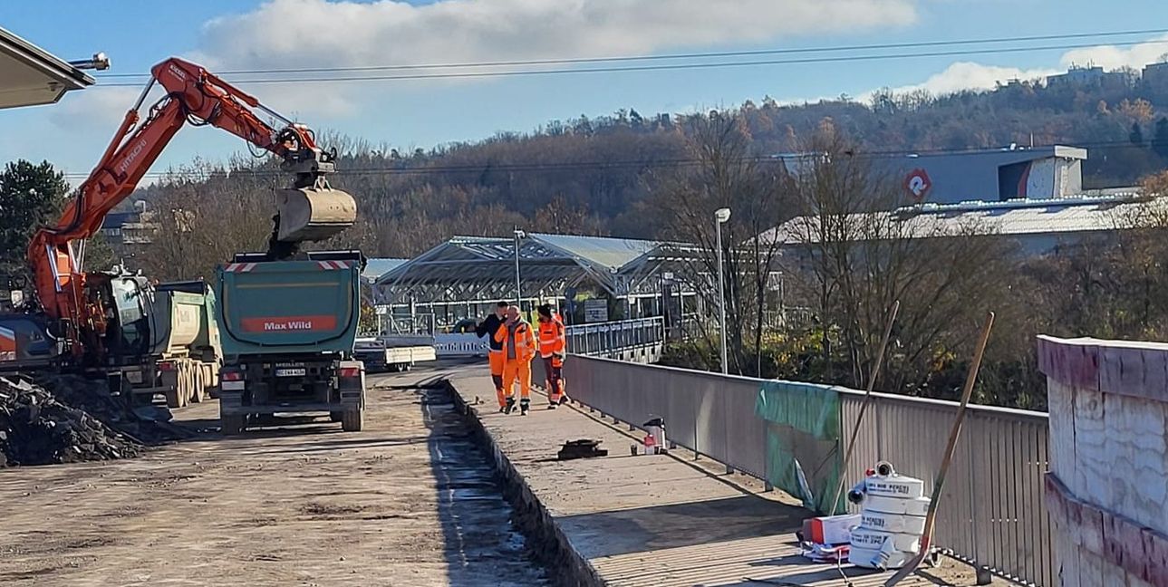 Das Elefantenbrückle wird an diesem Wochenende abgerissen.