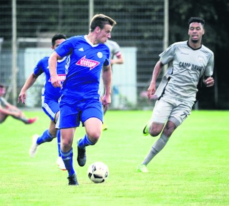 Zwei Tore beim Härtetest für Sindelfingen: Oliver Glotzmann. Bild: Photo 5/A