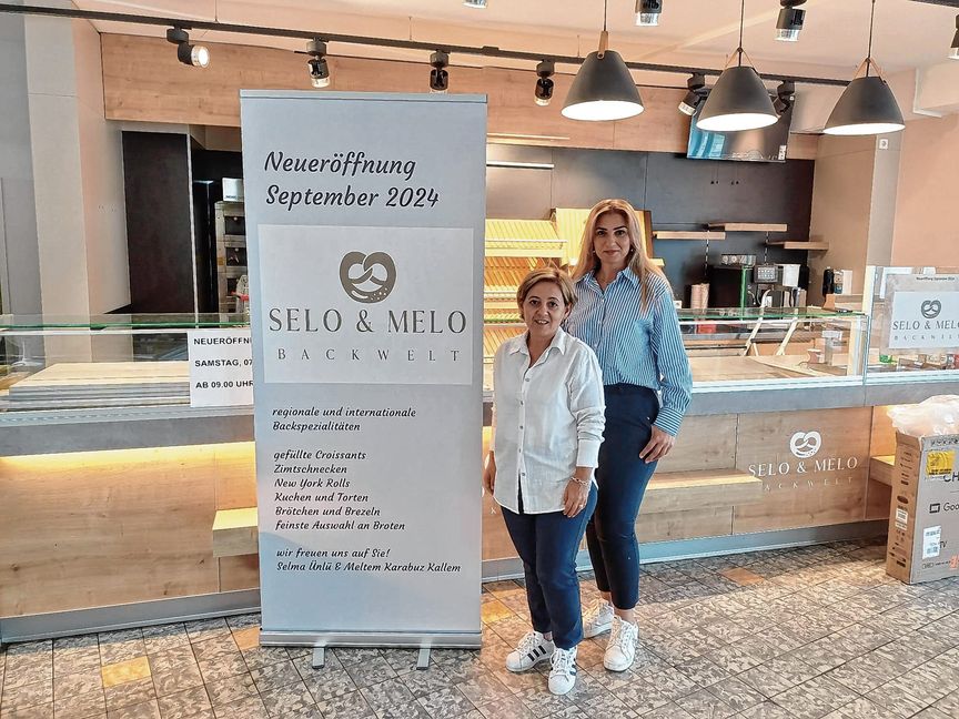 Selma Ünlü (rechts) und Meltem Karabuz Kallem freuen sich auf die Eröffnung am Samstag.
