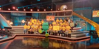 Das Tigerenten-Team der Freien Evangelischen Schule Böblingen mit Günter Kastenfrosch.