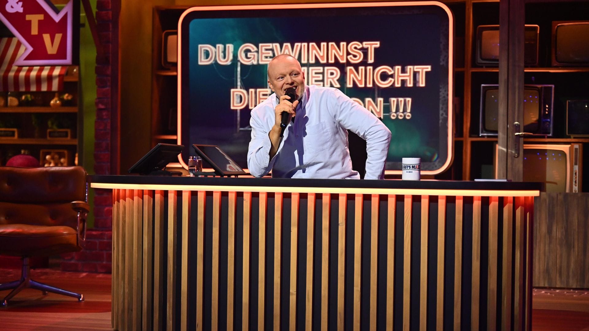 Die Nettoreichweite der neuen Streaming-Show von Stefan Raab sinkt. (Archivbild)