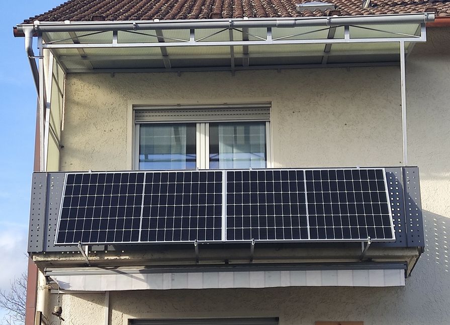 Für jede Balkon-Anlage wollen die Sindelfinger Grünen eine Förderung von 200 Euro. Bild: z