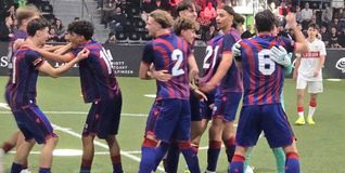 Glückliche Schweizer: Der FC Basel nach dem finalen Schlusspfiff gegen den VfB Stuttgart.