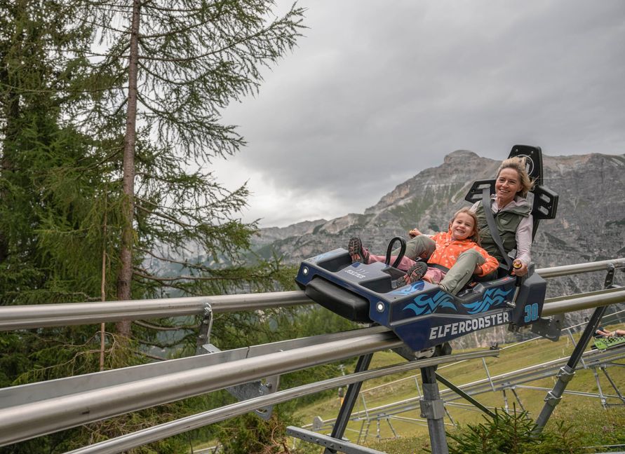 Elfercoaster: Rasanter Fahrspaß in Neustift im Stubaital.