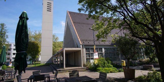 Die Kirche Auferstehung Christi in der Viehweide.