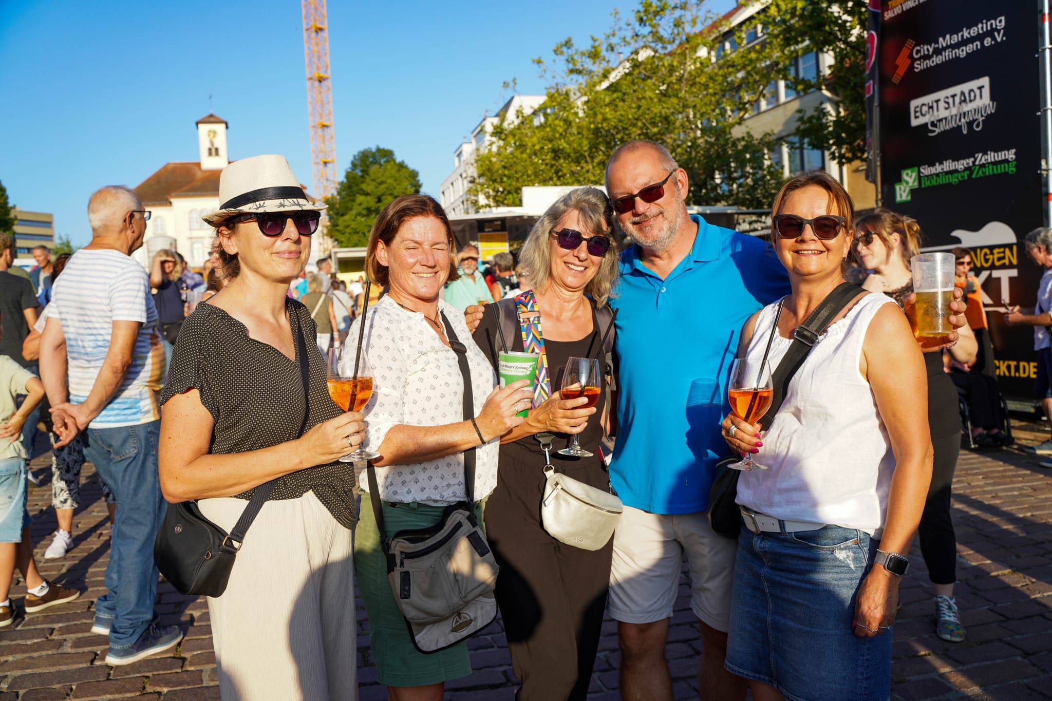 Beste Stimmung bei "Sindelfingen rockt" mit den Songs der Beatles und der Gruppe Help!