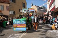 Narren, Hexen und tolle Stimmung beim Böblinger Rosenmontagsumzug.