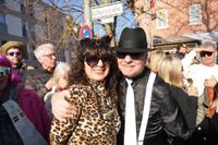 Narren, Hexen und tolle Stimmung beim Böblinger Rosenmontagsumzug.