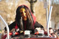 Narren, Hexen und tolle Stimmung beim Böblinger Rosenmontagsumzug.