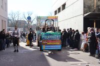 Narren, Hexen und tolle Stimmung beim Böblinger Rosenmontagsumzug.