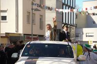 Narren, Hexen und tolle Stimmung beim Böblinger Rosenmontagsumzug.