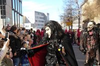 Narren, Hexen und tolle Stimmung beim Böblinger Rosenmontagsumzug.