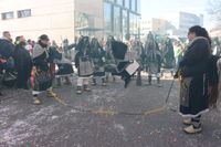 Narren, Hexen und tolle Stimmung beim Böblinger Rosenmontagsumzug.