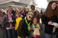 Narren, Hexen und tolle Stimmung beim Böblinger Rosenmontagsumzug.