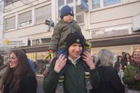 Narren, Hexen und tolle Stimmung beim Böblinger Rosenmontagsumzug.